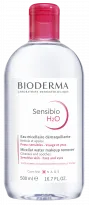 BIODERMA product photo, Sensibio H2O 500ml, acqua micellare per pelle sensibile